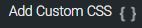WP Add Custom CSS