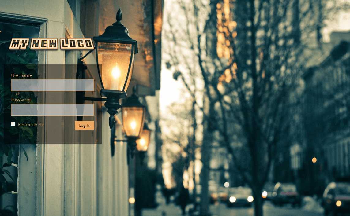 Customize Admin Login