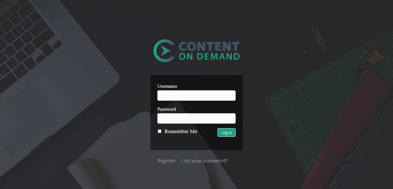Customize Admin Login