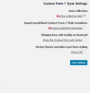 Contact Form 7 Style
